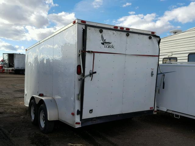 571BE1421FM008350 - 2015 LARK TRAILER WHITE photo 3