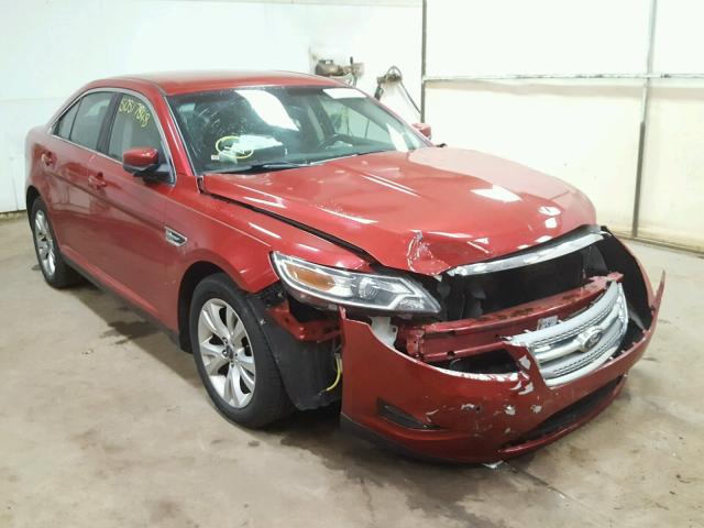 1FAHP2EW4CG123566 - 2012 FORD TAURUS SEL RED photo 1