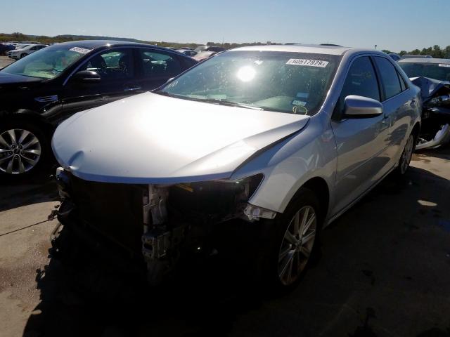 4T4BF1FK4CR221671 - 2012 TOYOTA CAMRY BASE SILVER photo 2