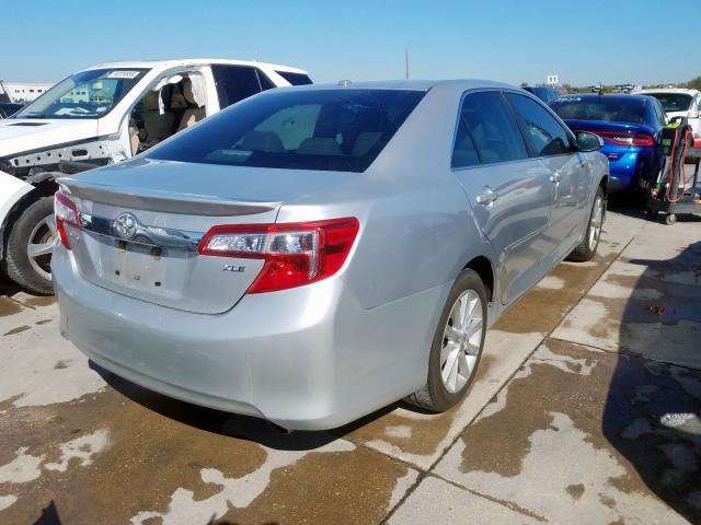 4T4BF1FK4CR221671 - 2012 TOYOTA CAMRY BASE SILVER photo 4