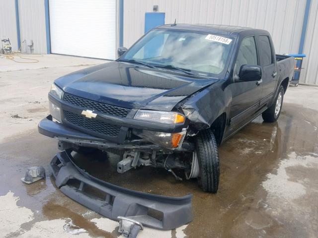 1GCDSCF92C8142052 - 2012 CHEVROLET COLORADO L BLACK photo 2