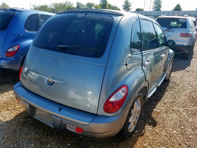 3A4GY5F98AT131430 - 2010 CHRYSLER PT CRUISER GRAY photo 4