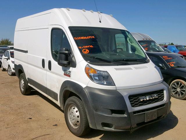 3C6TRVCG2KE511476 - 2019 RAM PROMASTER 白色 照片 1