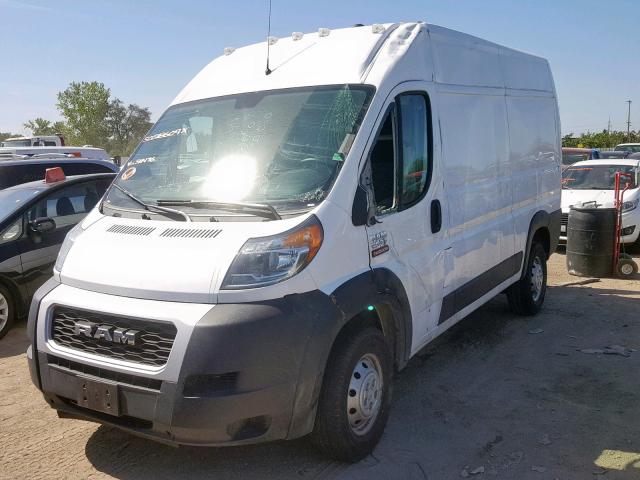 3C6TRVCG2KE511476 - 2019 RAM PROMASTER 白色 照片 2