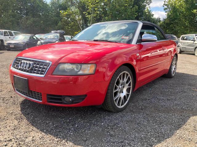 WUARL48H66K900675 - 2006 AUDI S4 QUATTRO RED photo 2