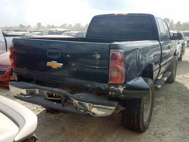 1GCEK19TX4E173553 - 2004 CHEVROLET SILVERADO BLACK photo 4