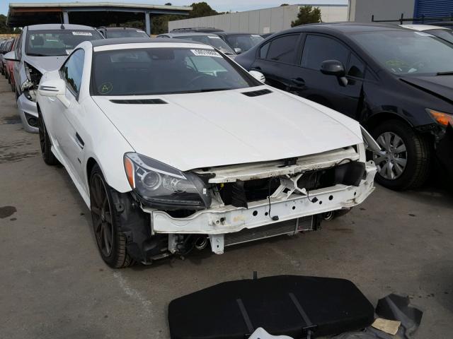 WDDPK4HA9FF114121 - 2015 MERCEDES-BENZ SLK 250 WHITE photo 1