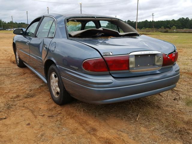 1G4HP54K51U175857 - 2001 BUICK LESABRE CU BLUE photo 3