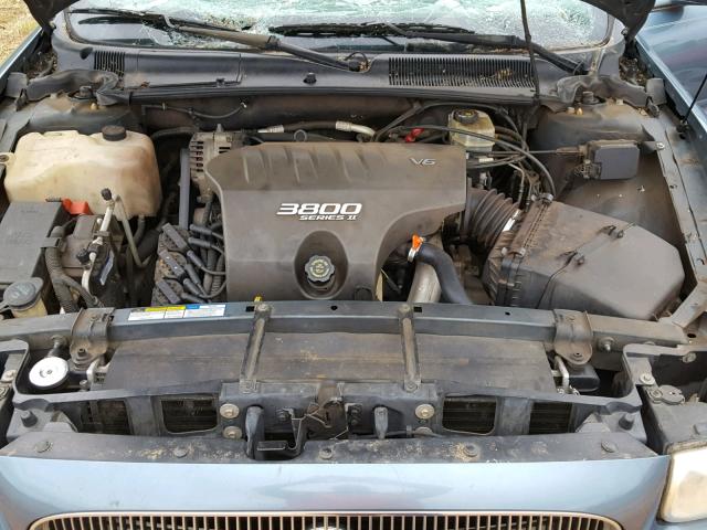 1G4HP54K51U175857 - 2001 BUICK LESABRE CU BLUE photo 7