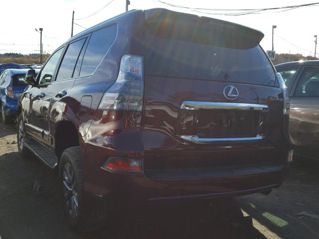 JTJJM7FX1G5130059 - 2016 LEXUS GX PREMIUM RED photo 3