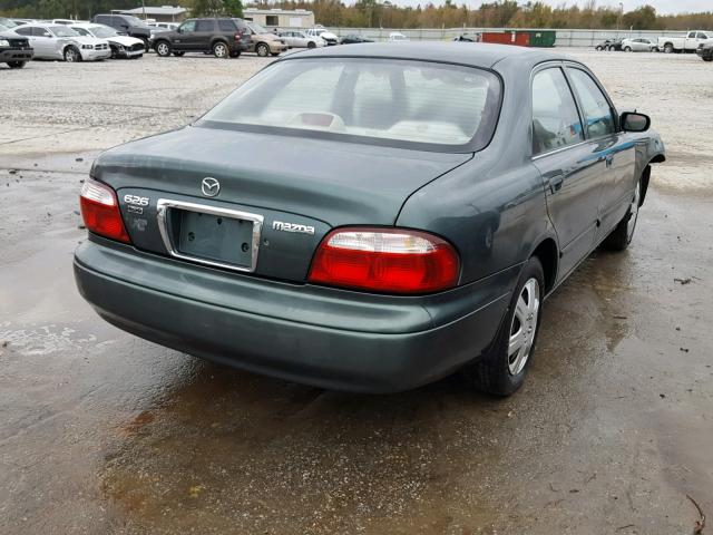 1YVGF22C6Y5106199 - 2000 MAZDA 626 ES GREEN photo 4