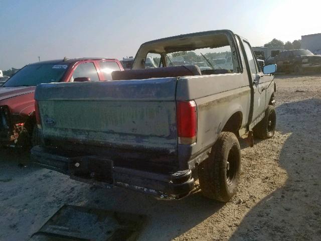 1FMEU15H5JLA74721 - 1988 FORD BRONCO U10 GRAY photo 4