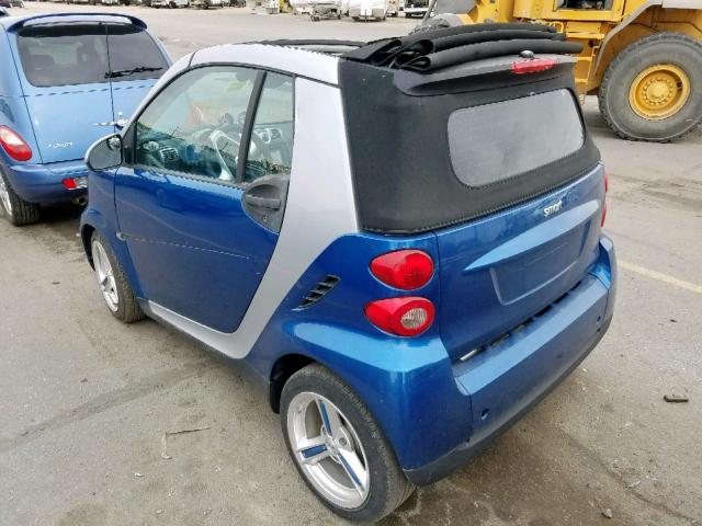 WMEEK31XX8K142113 - 2008 SMART FORTWO PAS 双色 照片 3