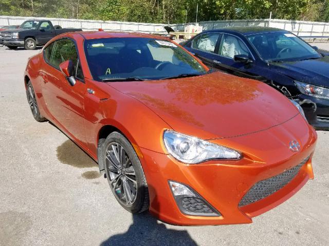 JF1ZNAA19F9712541 - 2015 TOYOTA SCION FR-S ORANGE photo 1