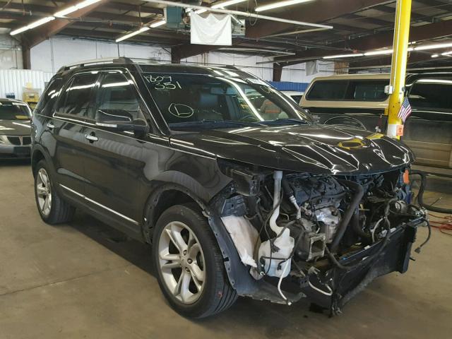 1FM5K8F88FGA66058 - 2015 FORD EXPLORER L BLACK photo 1