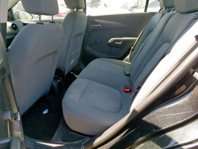 1G1JA5SH9D4256257 - 2013 CHEVROLET SONIC LS 黑色 照片 6