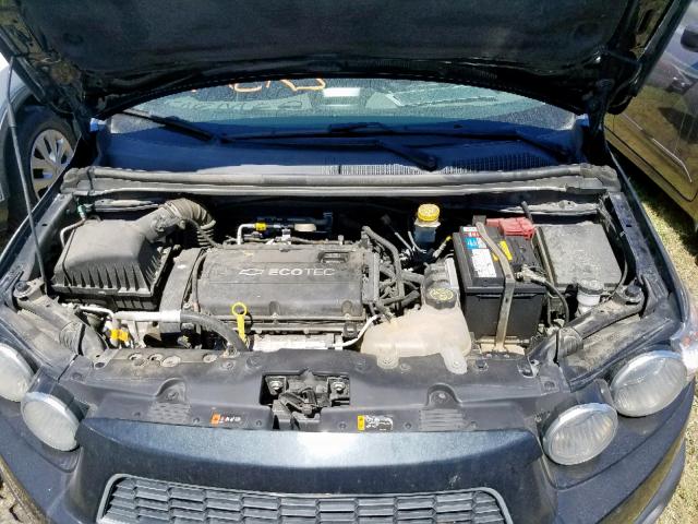 1G1JA5SH9D4256257 - 2013 CHEVROLET SONIC LS 黑色 照片 7