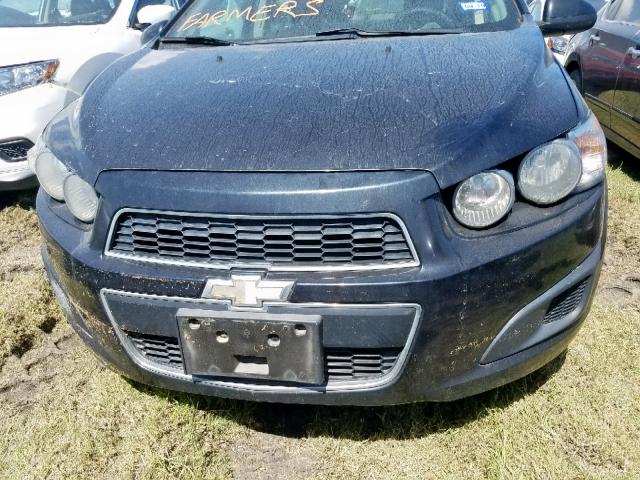 1G1JA5SH9D4256257 - 2013 CHEVROLET SONIC LS 黑色 照片 9