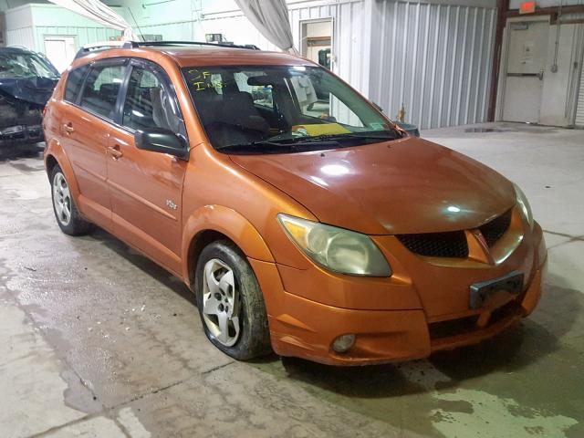 5Y2SL62854Z425883 - 2004 PONTIAC VIBE ORANGE photo 1