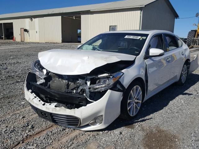 4T1BK1EBXDU021581 - 2013 TOYOTA AVALON BAS WHITE photo 2
