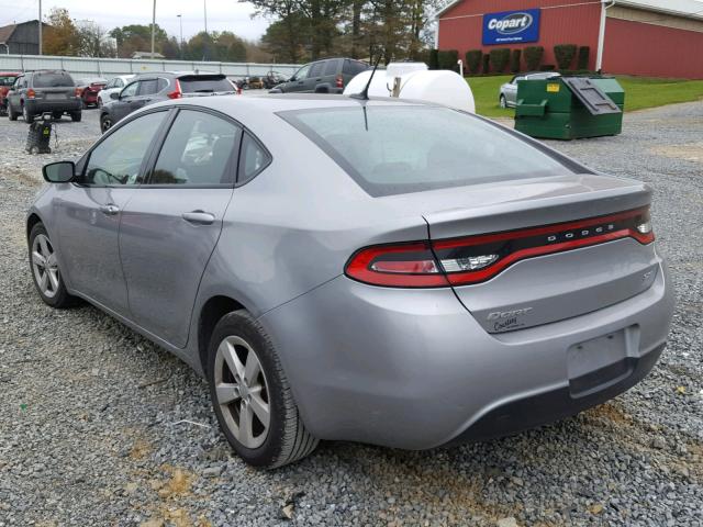 1C3CDFBB7GD766253 - 2016 DODGE DART SXT SILVER photo 3