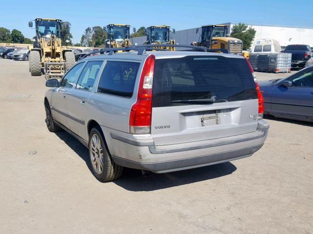 YV1SW53D711134089 - 2001 VOLVO V70 T5 TUR SILVER photo 3