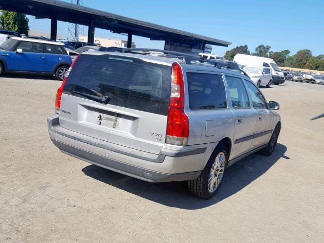 YV1SW53D711134089 - 2001 VOLVO V70 T5 TUR SILVER photo 4