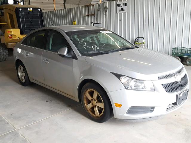 1G1PC5SB4D7107110 - 2013 CHEVROLET CRUZE LT SILVER photo 1