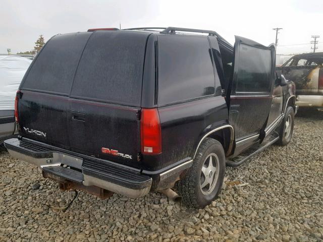 1GKEK13R9TJ735997 - 1996 GMC YUKON BLACK photo 4