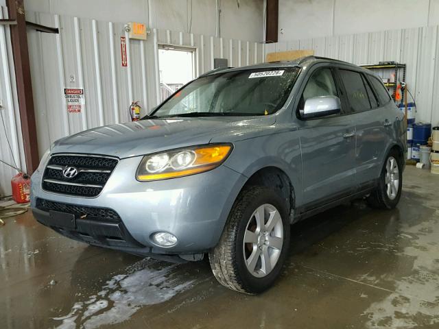 5NMSH13E88H199082 - 2008 HYUNDAI SANTA FE S GRAY photo 2