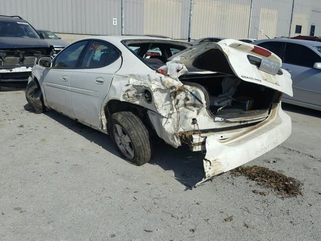 2G2WP552081117420 - 2008 PONTIAC GRAND PRIX WHITE photo 3