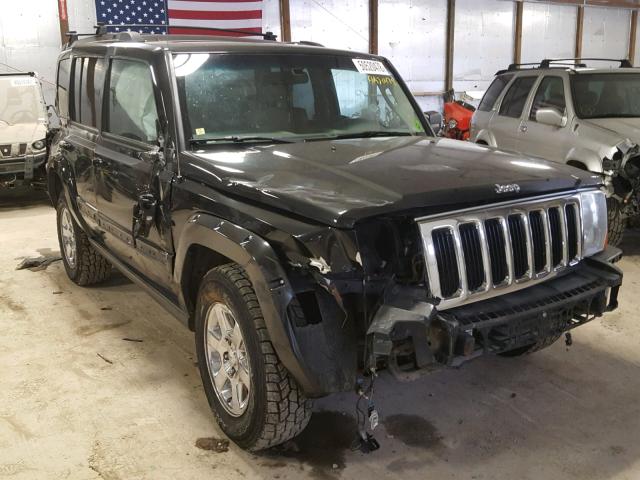 1J8HG58288C244290 - 2008 JEEP COMMANDER BLACK photo 1