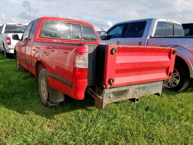 JT4TN12D1V0038719 - 1997 TOYOTA T100 XTRAC RED photo 3