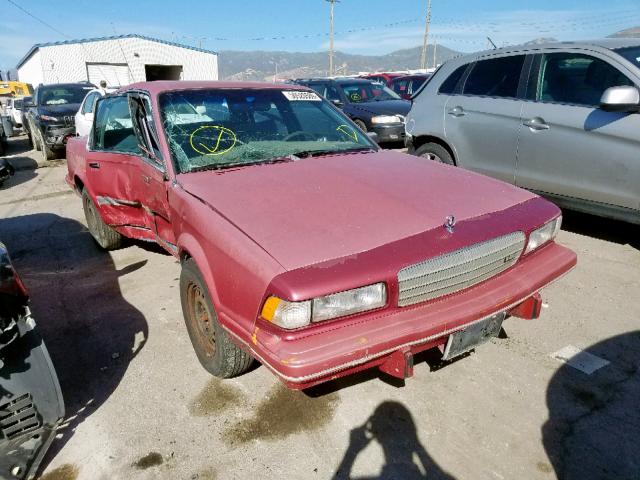 1G4AG55M5R6430007 - 1994 BUICK CENTURY SP RED photo 1