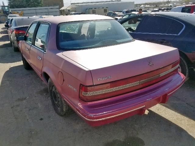 1G4AG55M5R6430007 - 1994 BUICK CENTURY SP RED photo 3