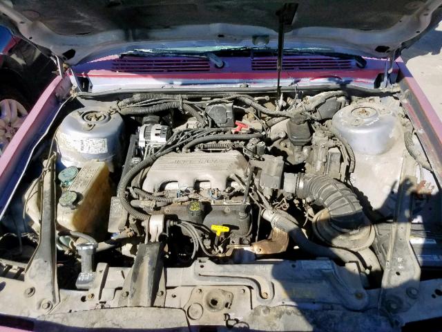 1G4AG55M5R6430007 - 1994 BUICK CENTURY SP RED photo 7