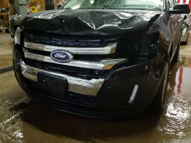 2FMDK3JC4BBB59719 - 2011 FORD EDGE SEL BLACK photo 9