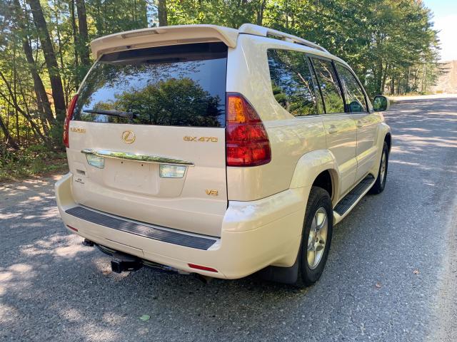 JTJBT20X230015982 - 2003 LEXUS GX 470 CREAM photo 4