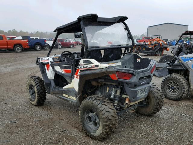 3NSVBA874FF437306 - 2015 POLARIS RZR S 900 WHITE photo 3