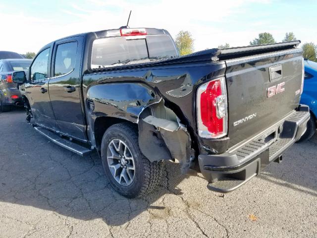 1GTG6CEN2H1298236 - 2017 GMC CANYON SLE BLACK photo 3