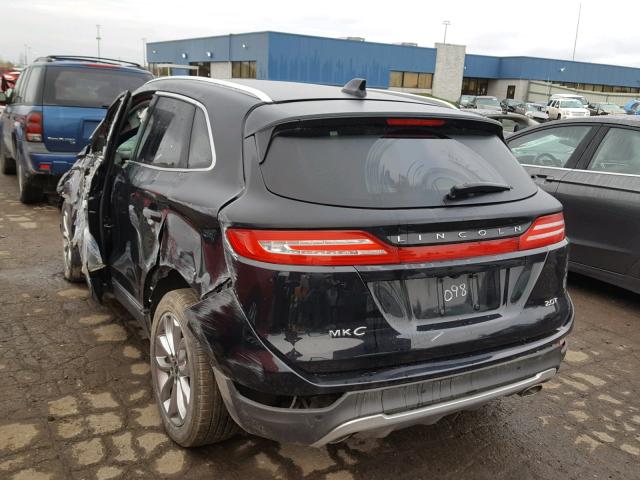 5LMCJ2C98HUL50098 - 2017 LINCOLN MKC SELECT 黑色 照片 3