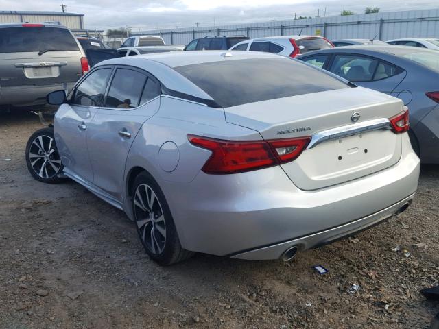 1N4AA6AP9JC362561 - 2018 NISSAN MAXIMA 3.5 SILVER photo 3