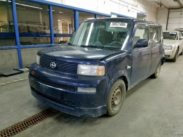 JTLKT324664034127 - 2006 TOYOTA SCION XB ლურჯი ფოტო 2