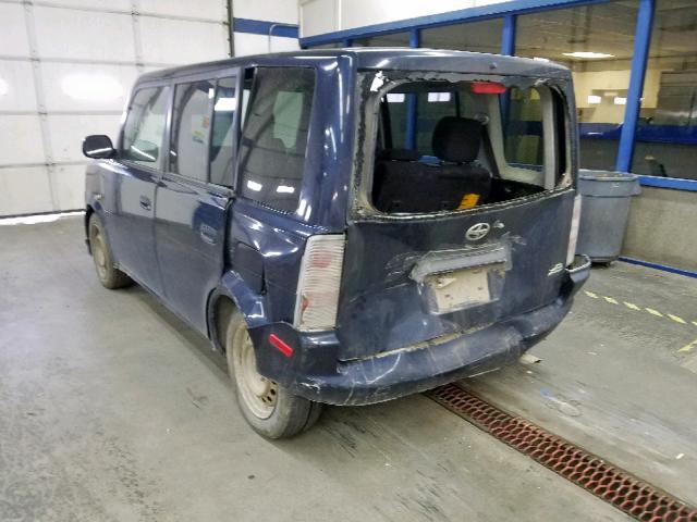 JTLKT324664034127 - 2006 TOYOTA SCION XB ლურჯი ფოტო 3