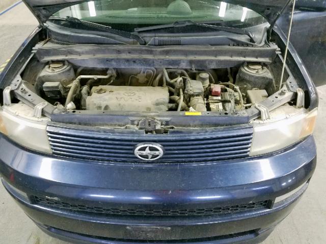 JTLKT324664034127 - 2006 TOYOTA SCION XB ლურჯი ფოტო 7