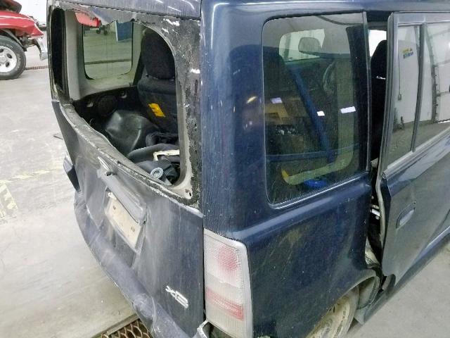 JTLKT324664034127 - 2006 TOYOTA SCION XB ლურჯი ფოტო 9
