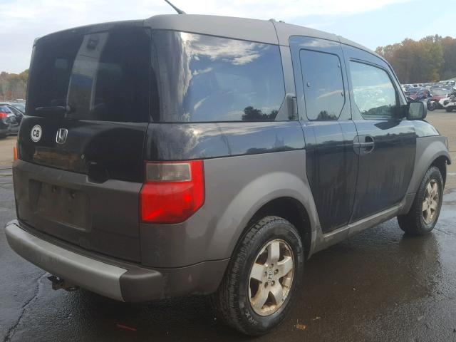 5J6YH28573L006642 - 2003 HONDA ELEMENT EX BLUE photo 4