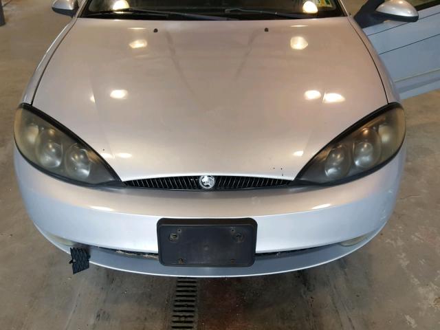 1ZWFT61L2X5627611 - 1999 MERCURY COUGAR V6 SILVER photo 7