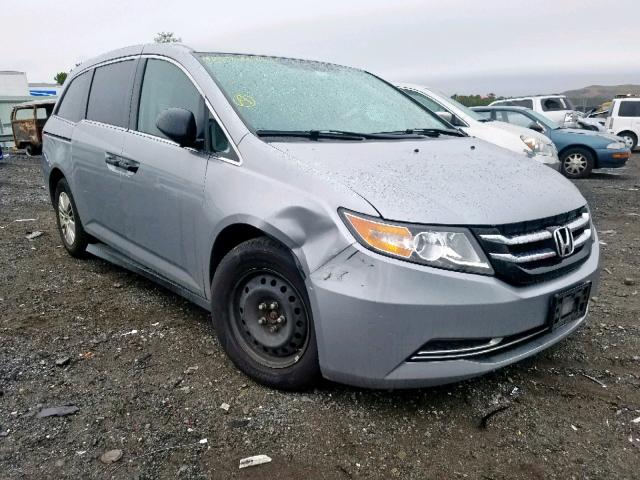 5FNRL5H27GB138941 - 2016 HONDA ODYSSEY LX SILVER photo 1