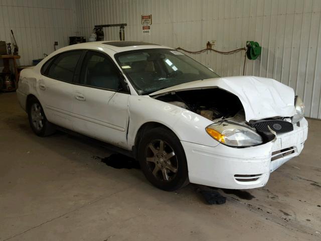 1FAFP56U56A156282 - 2006 FORD TAURUS SEL WHITE photo 1